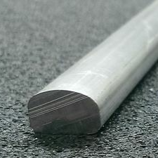 Billet Aluminum Trim 6 Foot Stick - Style Half Dome Billet Aluminum Trim 6 Foot Stick - Style Half Dome